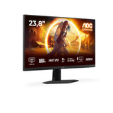 AOC G4 Q24G4RE computerskærm 60,5 cm (23.8") 2560 x 1440 pixel Quad HD LED Sort, Rød