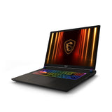 MSI Vector 17 HX AI A2XWJG-039 Intel Core Ultra 9 275HX Laptop 43,2 cm (17") Quad HD+ 32 GB DDR5-SDRAM 2 TB SSD NVIDIA GeForce RTX 5090 Wi-Fi 7 (802.11be) Windows 11 Home Tysk Grå