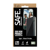 PanzerGlass SAFE. by ® 2-Way Privacy Skærmbeskyttelse iPhone 17 Pro Max | Ultra-Wide Fit m. EasyAligner