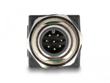 DeLOCK 60063 kabel kønsskifter M12 RJ-45 Sort