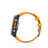 Garmin fenix 8 3,56 cm (1.4") AMOLED 47 mm Digital 454 x 454 pixel Berøringsskærm Grafit Wi-Fi GPS (satellit)