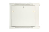 Extralink 9U 600X600 ASP WALL-MOUNTED RACKMOUNT CABINET METAL DOOR GRAY Vægmonteret stativ Grå