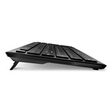 Sharkoon OfficePal K30W bk tastatur Hjemme/kontor USB QWERTZ Tysk Sort