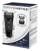 Remington F4002 barbermaskine til ham Rotations shaver Trimmer Sort, Blå