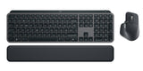 Logitech Master MX Keys Combo for Bussiness tastatur Mus inkluderet Kontor RF trådløs + Bluetooth QWERTZ Schweizisk Grafit
