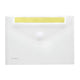 FolderSys 40162-04 folder Polypropylen (PP) Transparent, Gul A5
