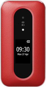 Doro Leva L30 7,11 cm (2.8") 142,7 g Rød, Hvid Feature telefon
