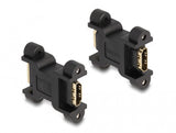 DeLOCK 66068 kabel kønsskifter HDMI Sort