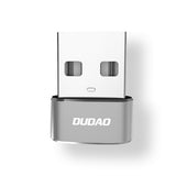 DUDAO L16AC USB-C to USB adapter USB A USB C Grå