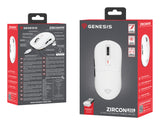 GENESIS Zircon 660 mus Spil Højre hånd RF Wireless + Bluetooth + USB Type-A Optisk 12000 dpi