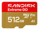 SanDisk Extreme GO 512 GB MicroSDXC UHS-I