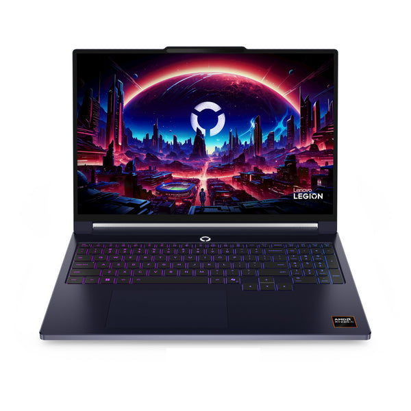Lenovo Legion 7 16AGP11 Copilot+ PC AMD Ryzen AI 9 HX 470 Laptop 40,6 cm (16") WQXGA 32 GB LPDDR5x-SDRAM 1 TB SSD NVIDIA GeForce RTX 5060 Wi-Fi 7 (802.11be) Windows 11 Home Tysk Blå