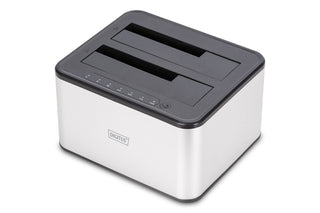 Digitus DA-71540-2 drev dockingstation USB 3.2 Gen 1 (3.1 Gen 1) Type-B Sort, Hvid