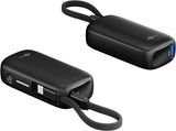 Goobay 76250 powerbank Lithium polymer (LiPo) 5000 mAh Sort
