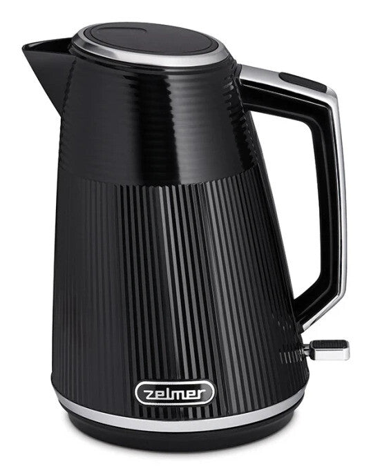 Zelmer ZCK7656 Elegant Line k elkedel 1,7 L 2200 W Sort, Sølv