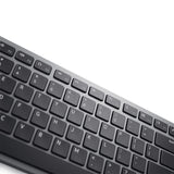 DELL KM7321W tastatur Mus inkluderet Kontor RF trådløs + Bluetooth QWERTY US International Grå, Titanium