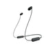 Sony WI-C100 Headset Trådløs I ørerne Opkald/musik Bluetooth Sort