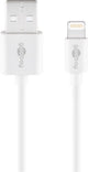 Goobay 72905 Lightning kabel 0,5 m Hvid