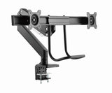 Gembird MA-DA2-04 skærmbeslag og -stativer 81,3 cm (32") Skrivebord Sort