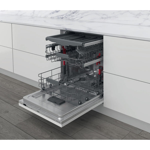 Whirlpool WIC 3C33 PFE UK Fuldt indbygget 14 kuverter