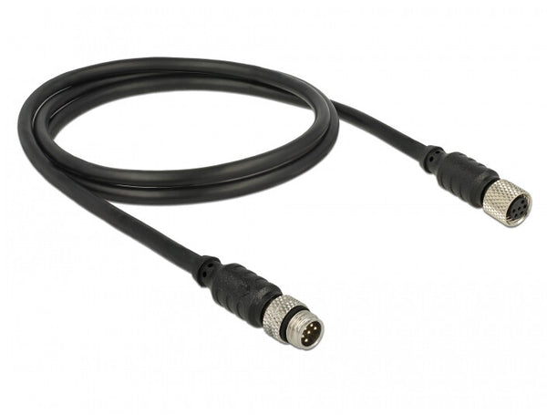Navilock 62971 serielkabel Sort 1 m M8