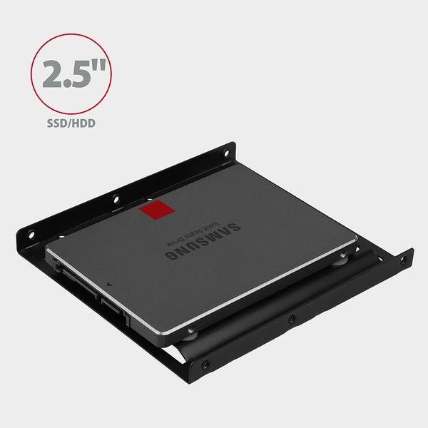 Axagon RHD-125B Halterahmen für 1x 2.5\" im 3.5\" Slot - schwarz Sort Metal