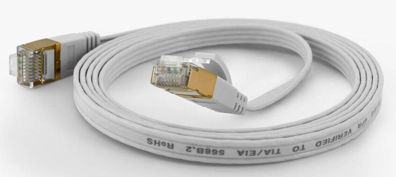 Wantec 7008 netværkskabel Hvid 3 m Cat6a F/UTP (FTP)