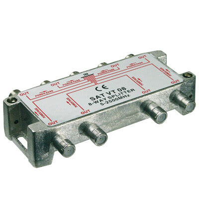Goobay 67005 kabelsplitter eller -samler Sølv