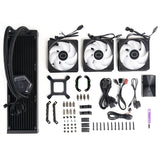 Cooler Master MasterLiquid 360 ATMOS Processor Alt-i-en væskekøler 12 cm Sort