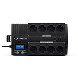 CyberPower BR700ELCD UPS-enhed Interaktivt indgangsstik 0,7 kVA 420 W 8 AC stikkontakt(er)