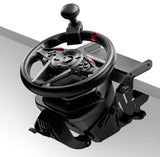 Thrustmaster T128-P Simtask Pack Sort USB Rat + Pedaler Analog/digital PC, PlayStation 4, PlayStation 5