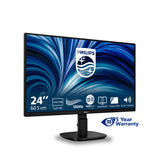 Philips 2000 series 24B2N2200/00 computerskærm 60,5 cm (23.8") 1920 x 1080 pixel Fuld HD LCD Sort