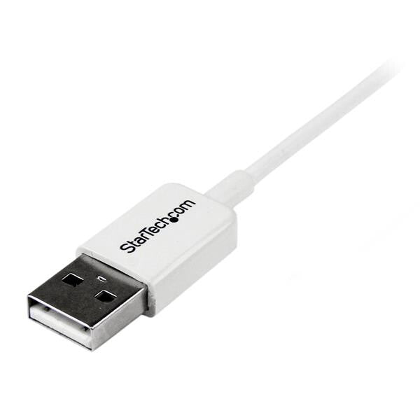 StarTech.com 0.5m USB 2.0 A/Micro-B m/m USB-kabel 0,5 m USB A Micro-USB B 0,48 Gbit/sek. Hvid
