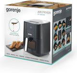 Gorenje AF1350DWB Enkelt 5,4 L Enkeltstående 1350 W Varmluftsteger Sort