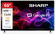 Sharp 65HP5265E TV 165,1 cm (65") 4K Ultra HD Smart TV Wi-Fi Sort