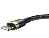 Baseus CALKLF-BV1 Lightning kabel 1 m Sort