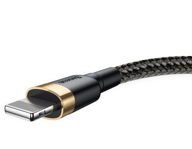 Baseus CALKLF-BV1 Lightning kabel 1 m Sort