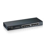 Zyxel GS1900-8 Administreret L2 Gigabit Ethernet (10/100/1000) Sort