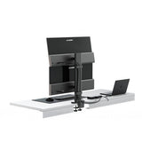 ALOGIC ED34VMSSGR skærmbeslag og -stativer 86,4 cm (34") Skrivebord Grå
