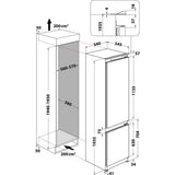 Whirlpool ART 9811 SF2 Indbygget 306 L Hvid