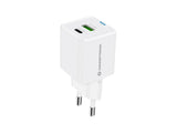 Conceptronic ALTHEA16W oplader til mobil enhed Universel Hvid Vekselstrøm Hurtig opladning Indendørs