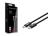 Conceptronic ETTA02B20 USB-kabel USB 3.2 Gen 2 (3.1 Gen 2) 2 m USB C 20 Gbit/sek. 100 W Sort