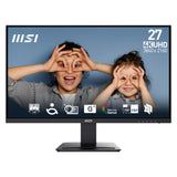 MSI Pro MP273UDE computerskærm 68,6 cm (27") 3840 x 2160 pixel 4K Ultra HD Sort