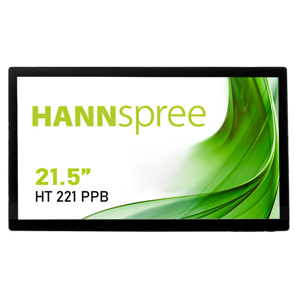 Hannspree HT 221 PPB computerskærm 54,6 cm (21.5") 1920 x 1080 pixel Fuld HD LED Berøringsskærm Sort