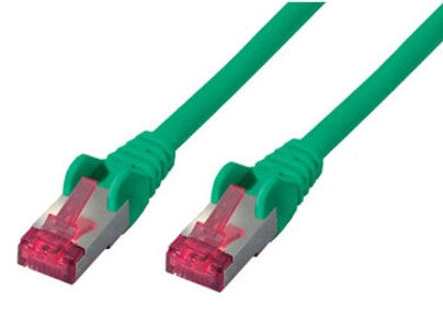 shiverpeaks RJ45/RJ45 Cat6a 3m netværkskabel Grøn S/FTP (S-STP)