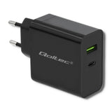 Qoltec 51717 strømadapter og vekselret Indendørs 42 W Sort