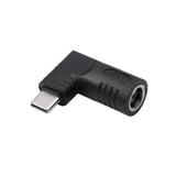 Akyga AK-ND-D02 kabel kønsskifter 7.4 x 5.0 mm + Pin USB-C Sort