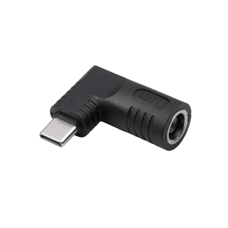 Akyga AK-ND-D02 kabel kønsskifter 7.4 x 5.0 mm + Pin USB-C Sort