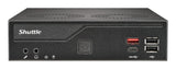 Shuttle Slim PC DH810 1,35 L størrelse PC Sort LGA 1851 (Socket V1)