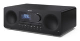 Sharp XL-B720D(BK) stereoanlæg Home audio micro system 30 W Sort